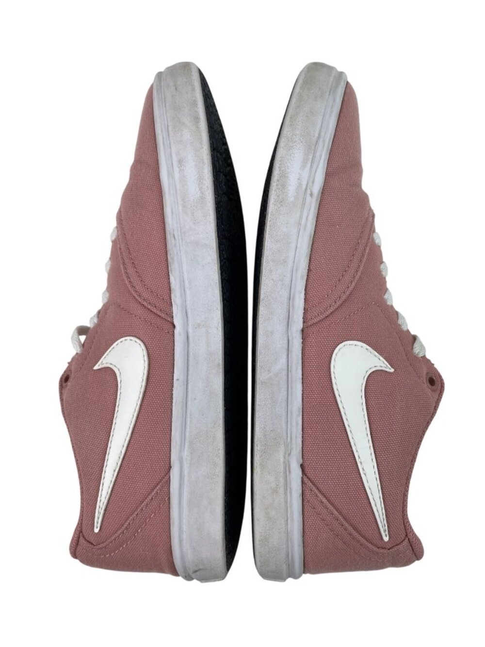 Nike SB Check Solarsoft Shoes Women's 7 Rust Pink Canvas Low Athletic Sneakers - Picture 9 of 13